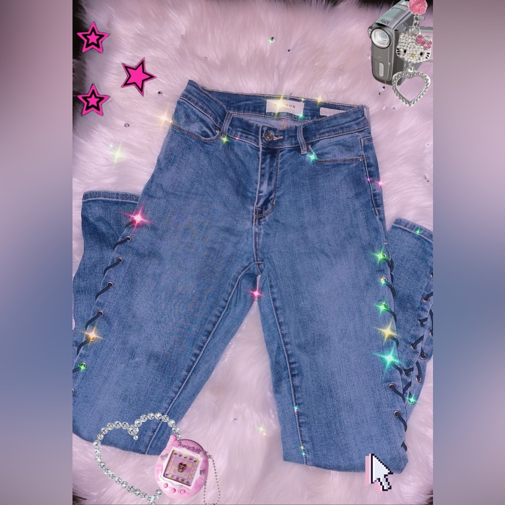 High rise skinny Jeans